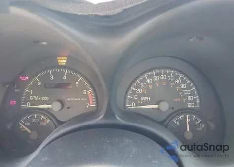 2000 Pontiac Grand Am Se1 z USA, uszkodzony, nr VIN 1G2NF52T4YM730222